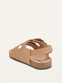 Faux-Suede Double-Buckle Sandals for Baby | Old Navy (CA)