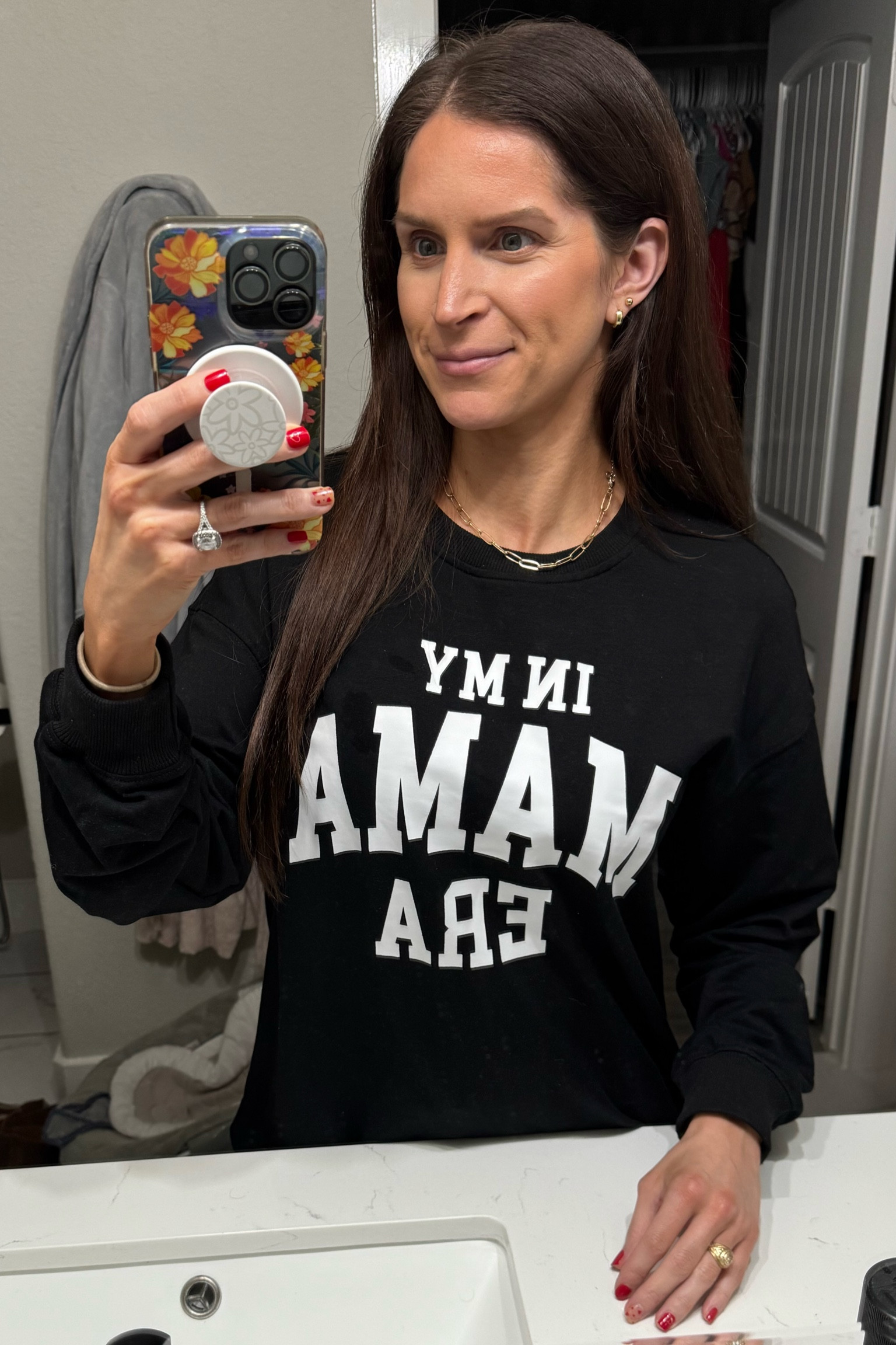 Todays makeup! These are the products I used for my base and I loved how it looked and wore throughout the day! Wearing a small in my Mama sweatshirt.

#LTKStyleTip #LTKU #LTKBeauty