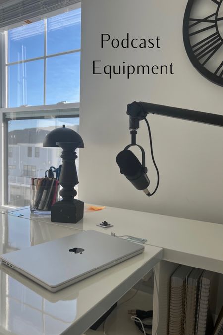 Equipment for recording my podcast episodes! My channel is called “Manifest with Tori DeSimone” found on Spotify

#LTKFind