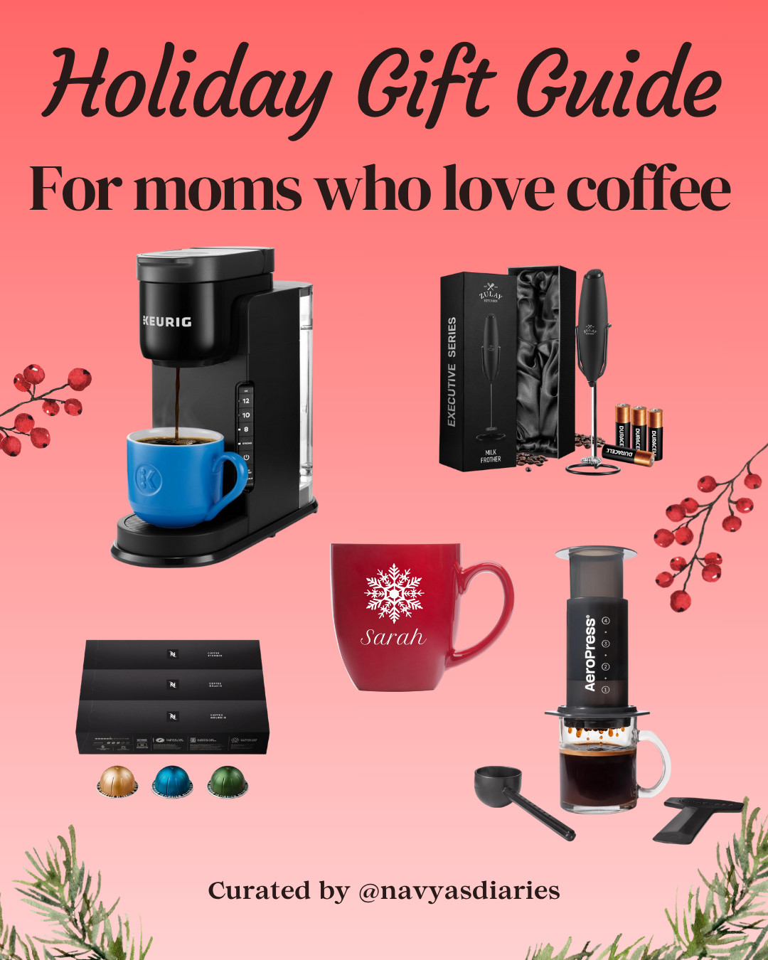 Perfect holiday gift guide for those who love coffee! 

 #LTKGiftGuide #LTKmomlife