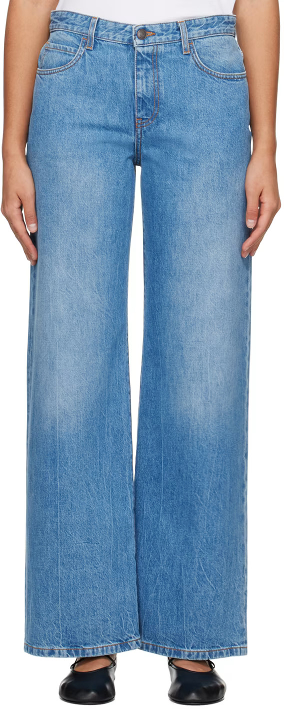 Blue Eglitta Jeans | SSENSE