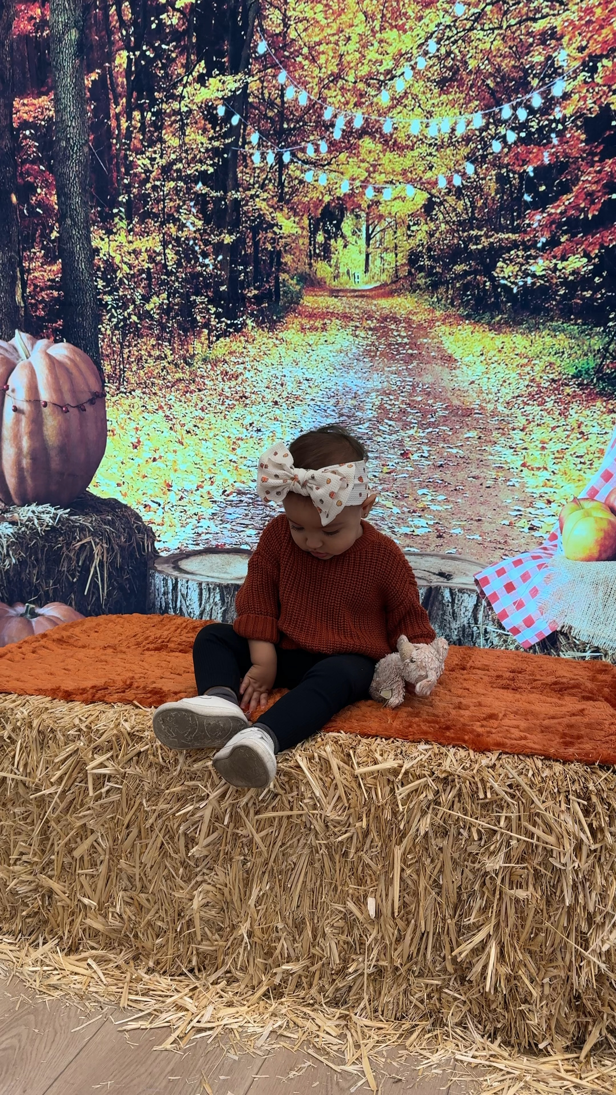 Thanksgiving outfit for baby girl 🧡

Her favorite Piggy not included. 🐷💕

#LTKBaby #LTKHoliday #LTKKids