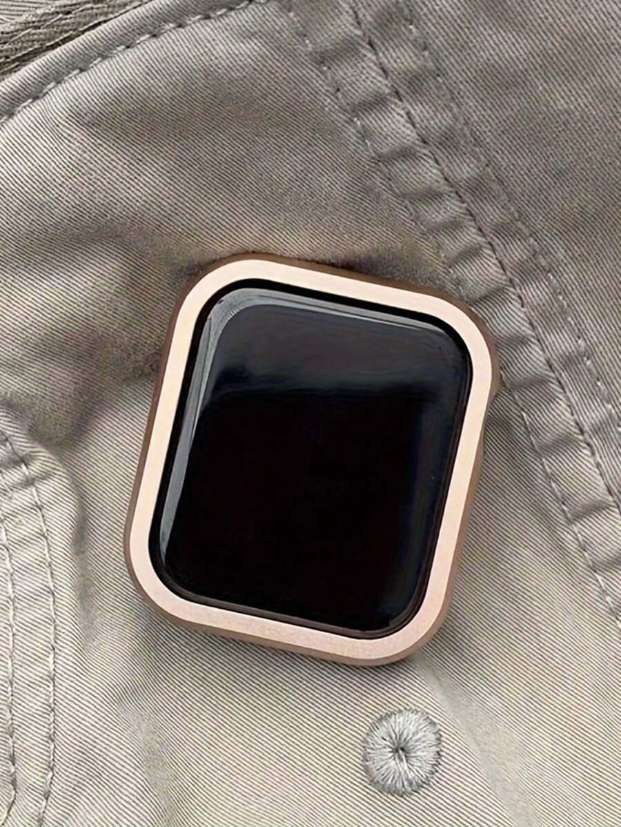 1pc Metal Case Compatible With Apple Watch Case Series 9 8 7 41mm 45mm Aluminium Alloy Bumper Cas... | SHEIN