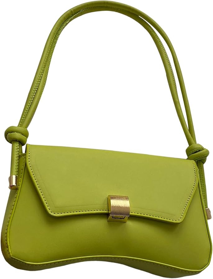 OYOANGLE Women's Flap Clutch Leather Shoulder Bag Vintage Adjustable Straps Shoulder Purse | Amazon (US)