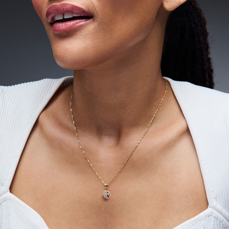 1.3mm Singapore Chain NecklaceSolid 10K Gold - 20" | Zales