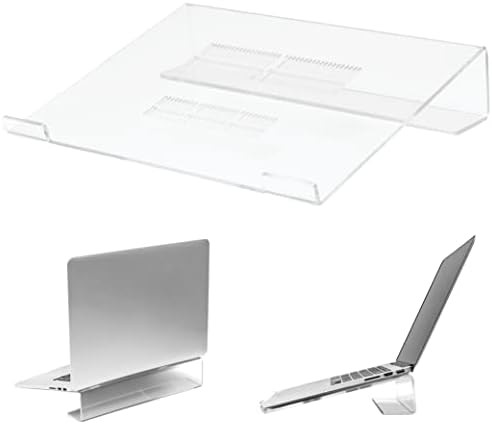 DuraClear Acrylic Laptop Sloped Riser with Ventilation Slots (Compatible with up to 17" Laptops) | Amazon (US)