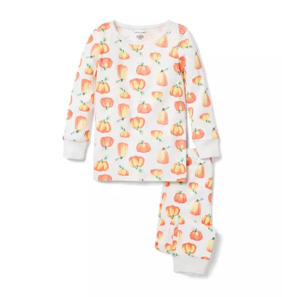 Good Night Pajama In Pumpkin | Janie and Jack