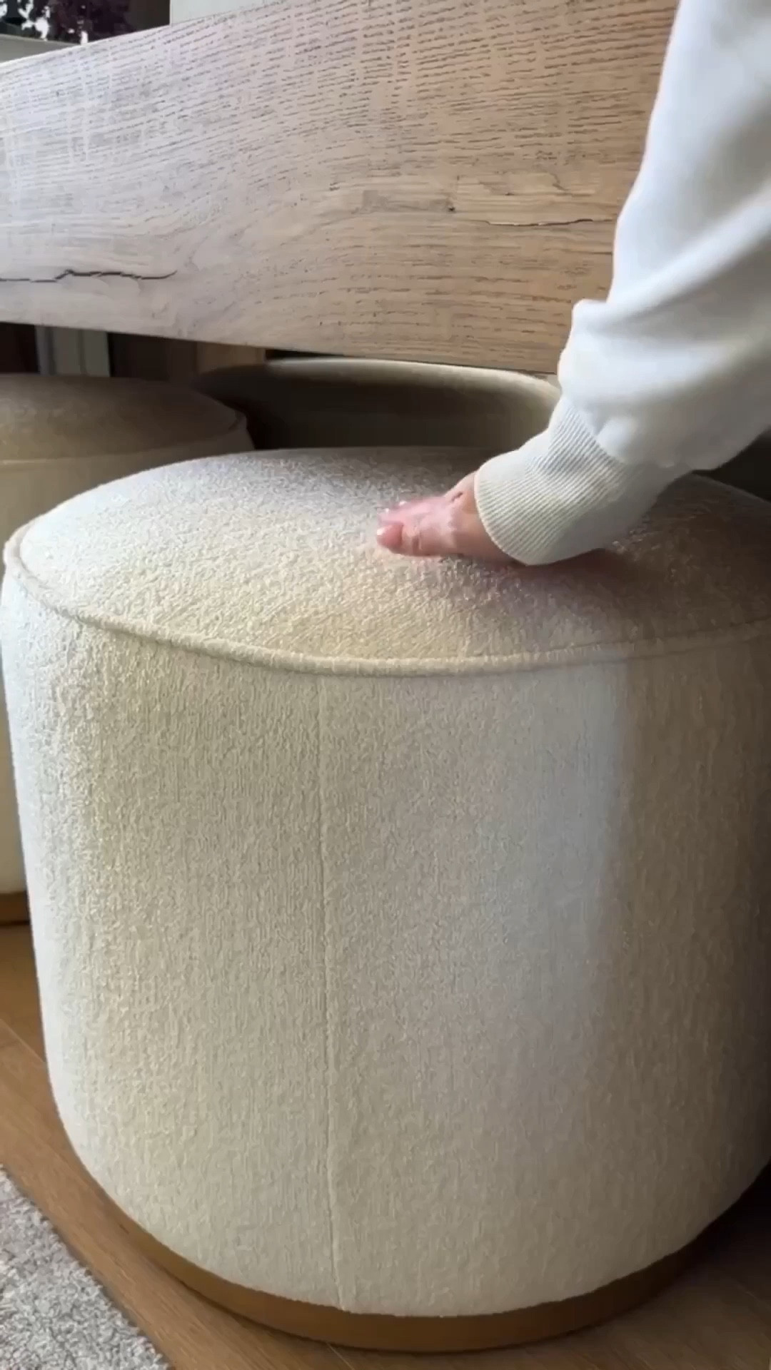 These ottomans really are that good! An exact look for less of these McGee & Co. ones at 1/6 of the price. These are the same size, just as beautiful, and will save you hundreds! 

#LTKSaleAlert #LTKHome