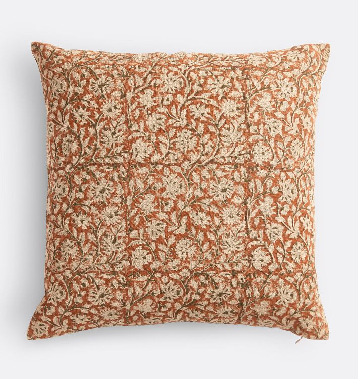 Dandelion Botanical Print Pillow Cover | Rejuvenation