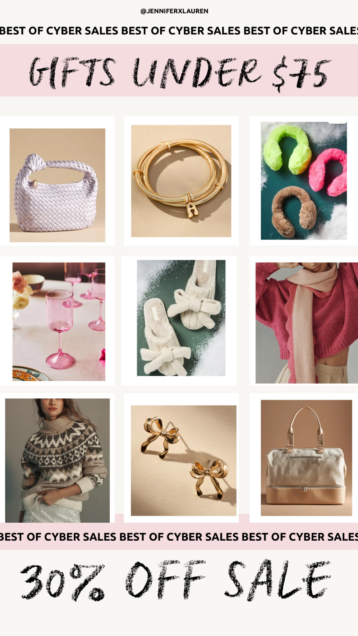 Gift ideas under $75

gifts for her, holiday gift guide for her, Christmas gifts for her, holiday shopping for women, unique gifts for her, thoughtful gifts for her, holiday deals for her, best gifts for her 2024, Cyber Monday finds for her, stocking stuffers for her, luxury gifts for her, holiday gift ideas for her, trending gifts for her, affordable gifts for her, personalized gifts for her, holiday sales for her, beauty gifts for her, jewelry gifts for her, cozy gifts for her, last-minute gifts for her, stylish gifts for her, tech gifts for her, holiday must-haves for her, self-care gifts for her, 
Anthropologie-inspired gifts for her, boho chic gifts, unique home decor, cozy throw blankets, artisan candles, statement jewelry, monogrammed mugs, luxurious robes, whimsical ornaments, trendy hair accessories, curated skincare sets, bohemian-style dresses, embroidered pillows, aesthetic planners, vintage-inspired mirrors, kitchenware with charm, eclectic coffee table books, delicate glassware, wellness gifts, art-inspired wall decor, colorful scarves, handmade ceramics, velvet travel pouches, seasonal table linens, Anthropologie gift card, gifts for teens, coquette aesthetic gifts, girly holiday gift guide, pastel bows, dainty jewelry, lace-trimmed lingerie, pearl accessories, ribbon hair ties, satin sleep masks, floral perfumes, frilly pajamas, velvet scrunchies, heart-shaped bags, embroidered handkerchiefs, crystal nail files, bow-adorned slippers, ruffled dresses, vintage vanity trays, ballet-inspired flats, soft pink candles, corset tops, charm bracelets, silk scarves, romantic stationery, pastel makeup cases, rose gold accessories.

#LTKfindsunder50 #LTKsalealert #LTKSeasonal