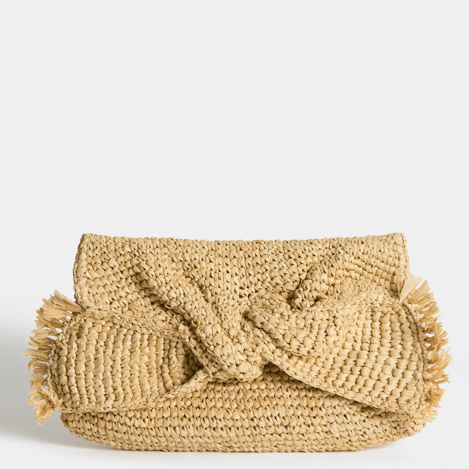Raffia Bow Clutch | Anya Hindmarch (Global)