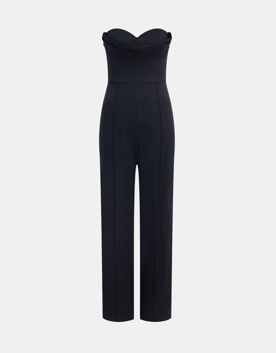 Wide Leg Tube Jumpsuit | Urban Revivo