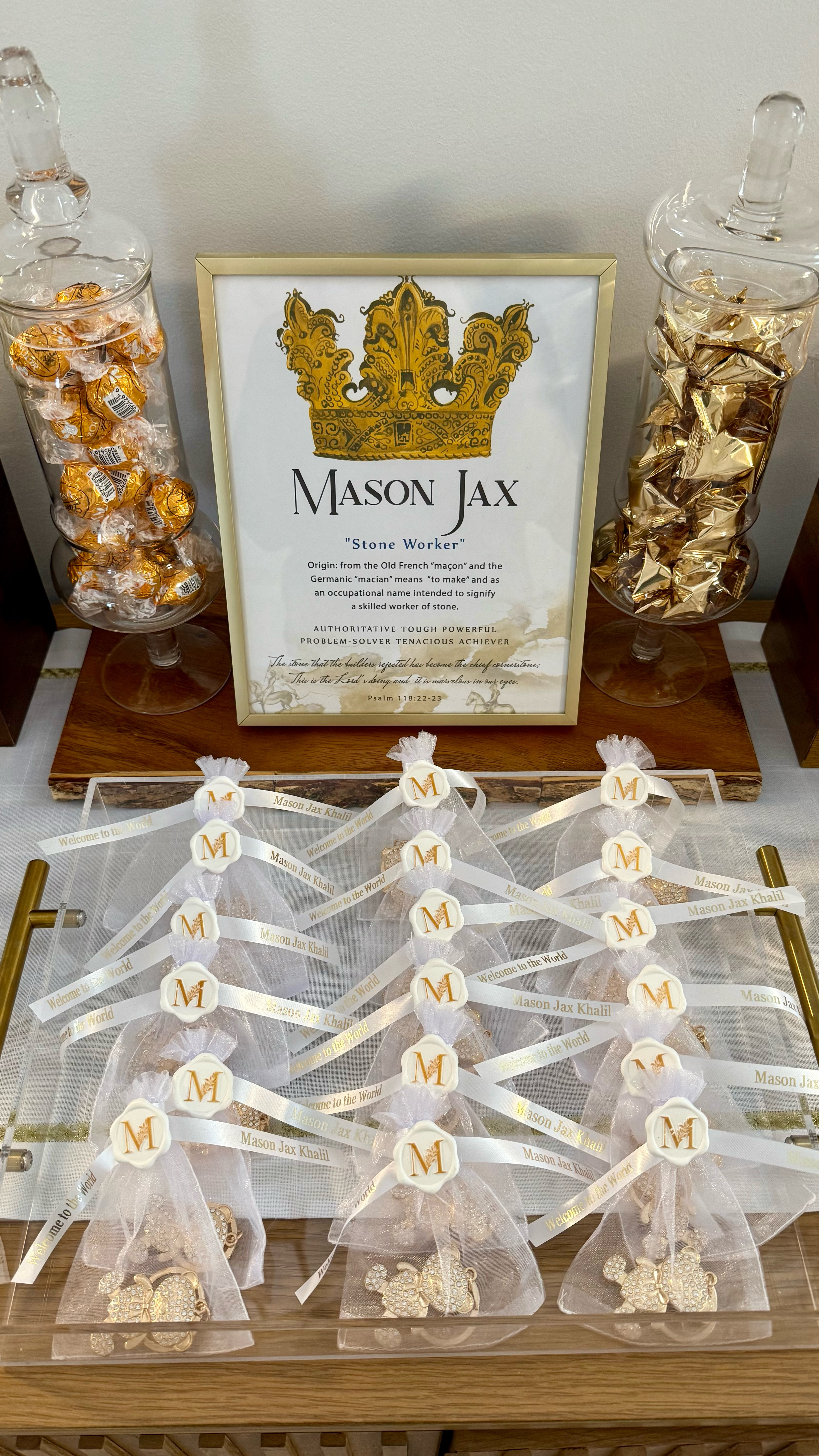 Such a cute Lebanese Tradition to provide treats for guests visiting the newest member of the family 🧸 

#lebanese #dessertbar #desserttable #newbaby #welcome 

#LTKWedding #LTKBaby #LTKParties