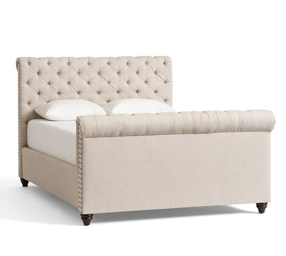 Chesterfield Bed with Footboard | Pottery Barn (US)