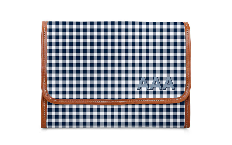 Hanging Toiletry Kit - Printed Monogram $130 | Barrington Gifts