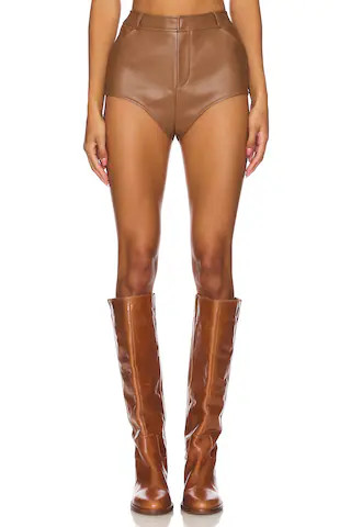 Central Park West x REVOLVE Hot Shorts in Brown from Revolve.com | Revolve Clothing (Global)