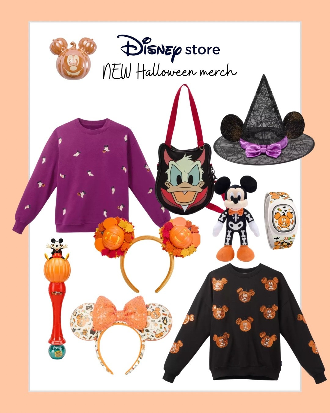 Disney Store Halloween merch🖤🎃