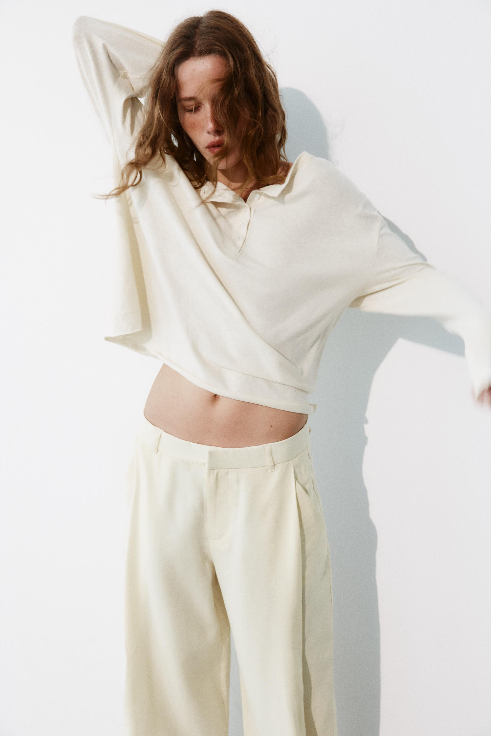 FLOWING PLEATED TROUSERS | Zara UK