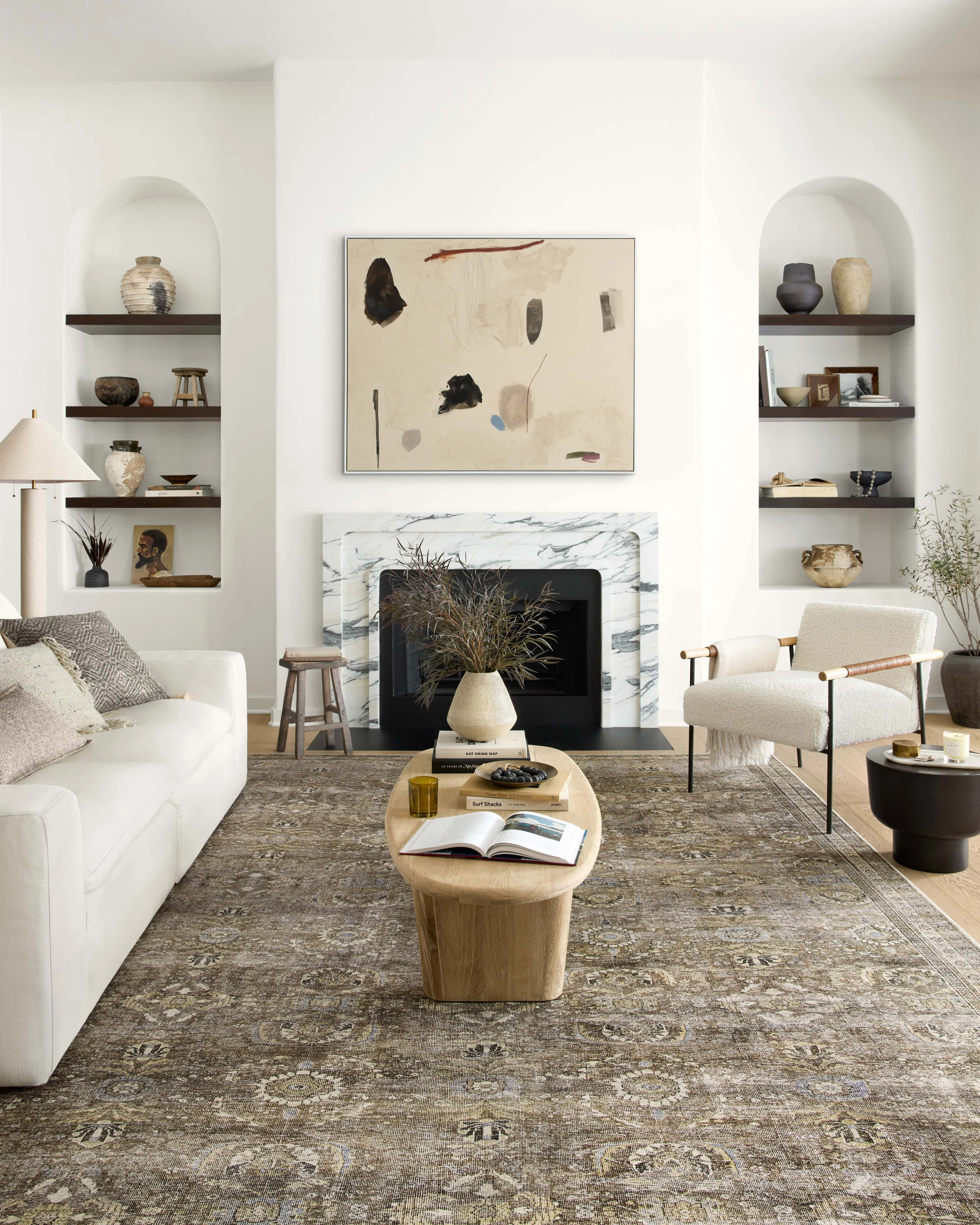 Loloi Layla LAY-13 Vintage / Overdyed Area Rugs | Rugs Direct | Rugs Direct