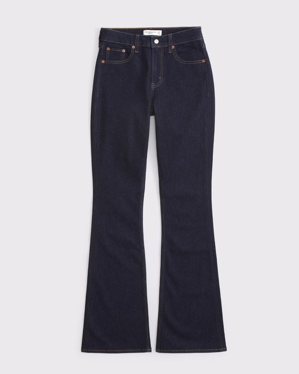 Women's High Rise Bootcut Jean | Women's Bottoms | Abercrombie.com | Abercrombie & Fitch (US)