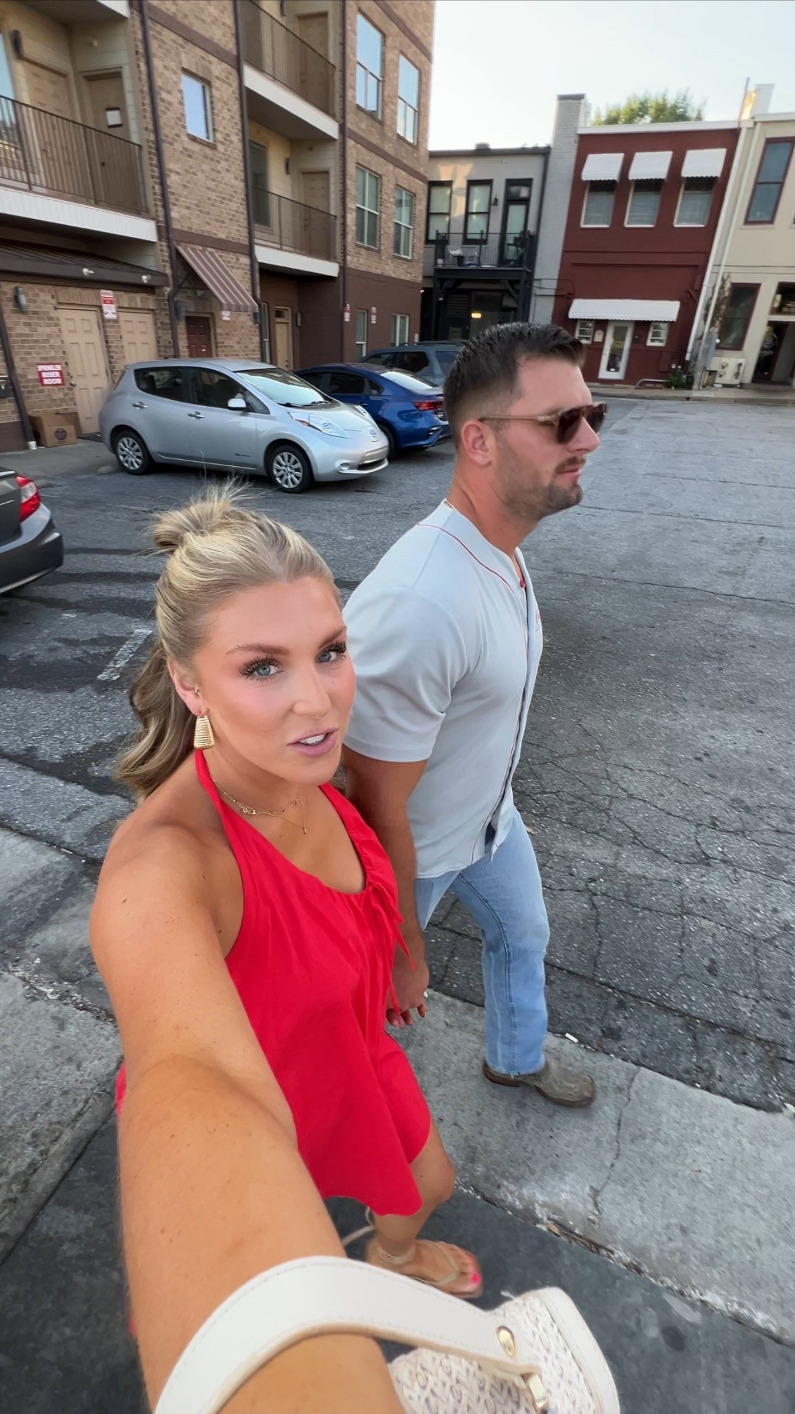 Target red halter dress and men’s sunglasses, linked similar shoes

#LTKSummerEdit #LTKFindsUnder50 #LTKSeasonal