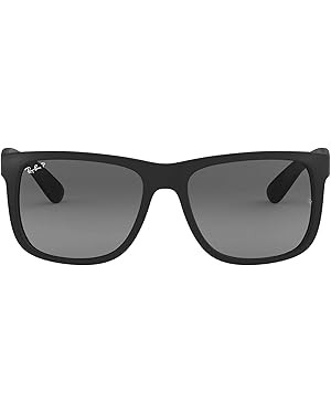 Ray-Ban RB4165 Justin Rectangular Sunglasses | Amazon (US)