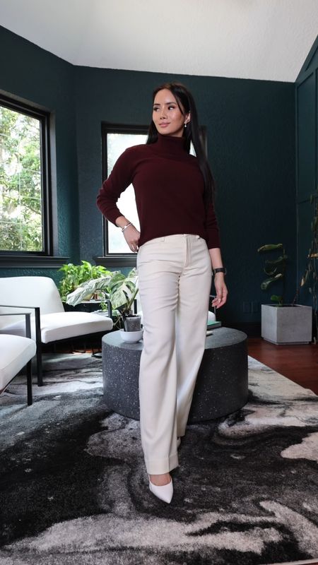 Let’s style these white wool pants from Banana Republic for the perfect fall 2022 outfit!!! 

#LTKstyletip #LTKSeasonal #LTKunder50