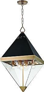 Hudson Valley Lighting 4515-AGB Coltrane 8-Light Pendant - 15 Inches Wide by 28.5 Inches High, Fi... | Amazon (US)