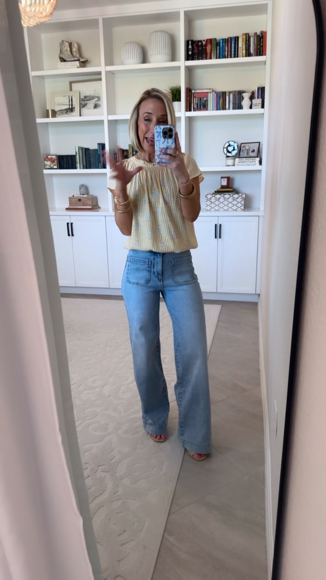 Kohl’s - spring unboxing haul. Shirred Neck Shell Top - size XS. 5 colors. Block Heel Two Strap Sandals - TTS. 4 colors. High Rise Wide Leg Denim Trousers (Superlight Wash) - size 2, Average. 3+ colors. 
 

 

#LTKOver40 #LTKSeasonal #LTKSaleAlert