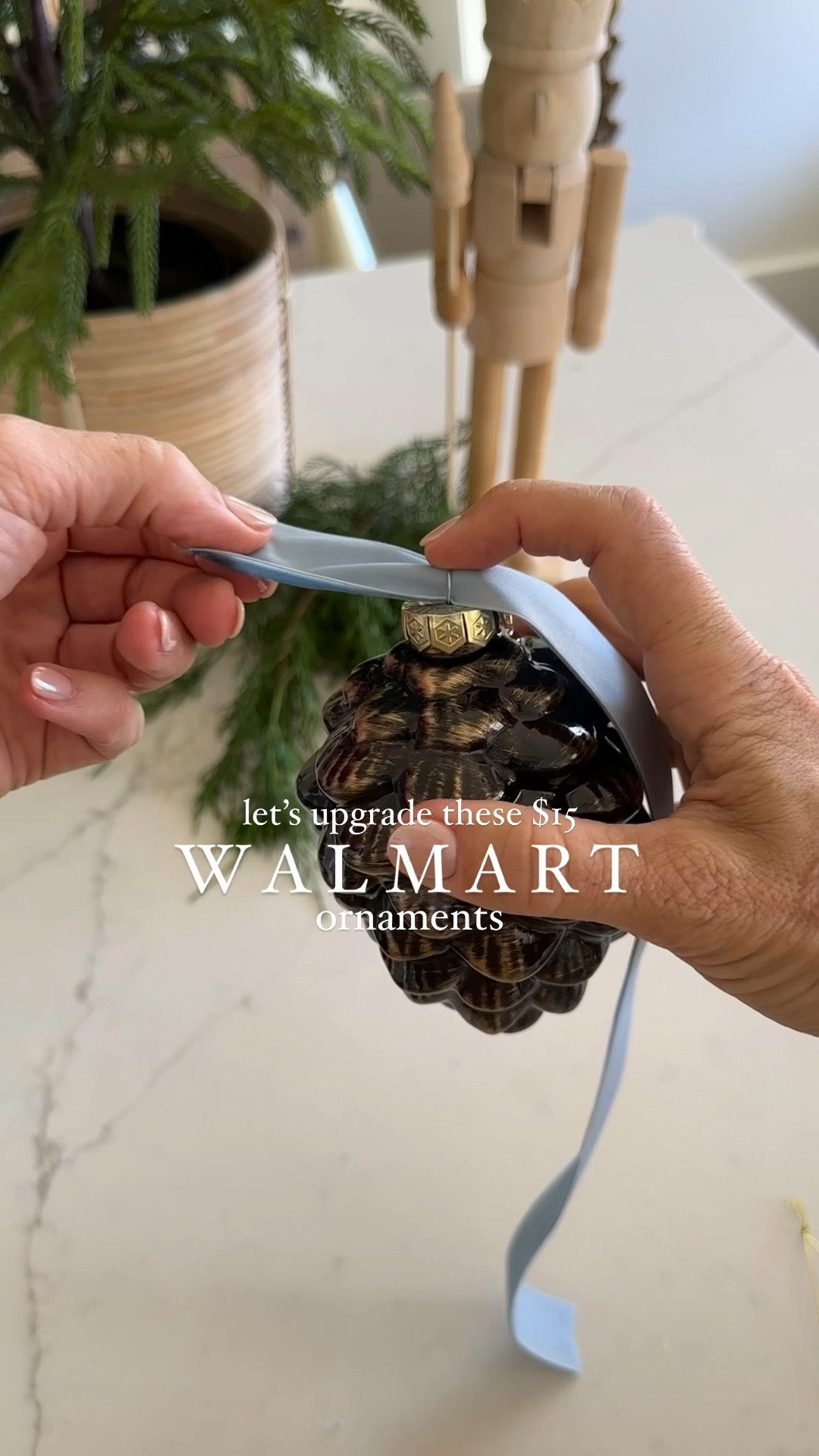 Christmas ornaments in a budget and they’re a pack of 6 for $15. They’re shatterproof and family friendly. Ribbon is from Amazon.



#LTKhome #LTKSeasonal #LTKHoliday