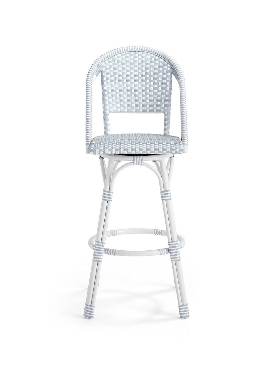 Outdoor Riviera Swivel Bar & Counter Stools | Serena and Lily