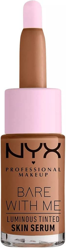 NYX Professional Makeup Bare with Me Luminous Tinted Skin Serum Universal Medium Deep | Amazon (US)