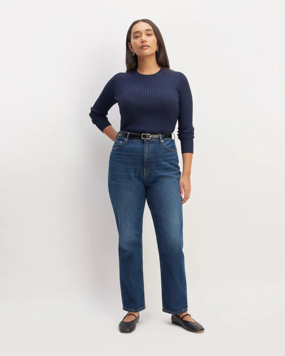 The Cheeky Hourglass Jean | Vintage Dark | 26.5" Inseam | Everlane