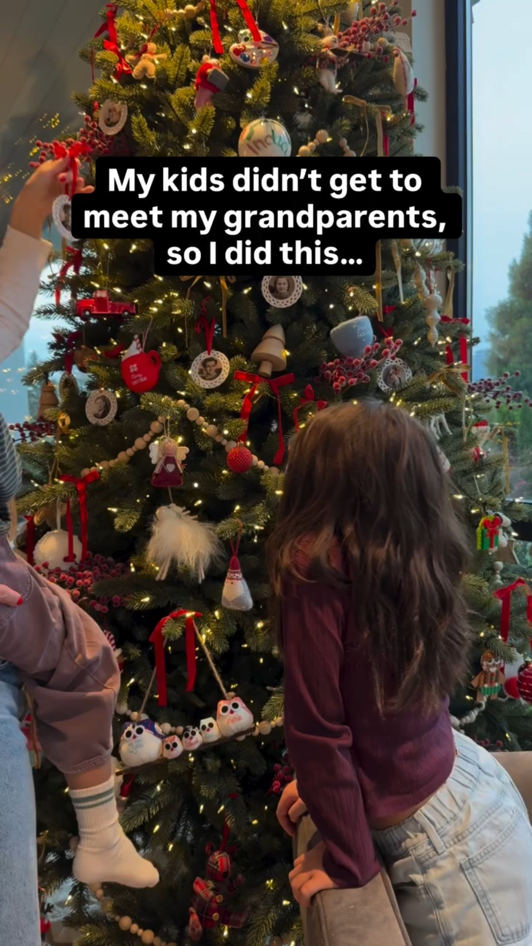 This is a very special and close to my heart Christmas idea that I wish more people new about and could do in their families❤️ 

I have the sweetest childhood memories connected to my grandparents and ornaments with their pictures and few words about them give another reason to share those stories about my babulya and dedulya (grandma and grandpa in Russian) with my kids. They know their names, they know how they looked and they know how fun, brave, strict, generous and allowing everything they were ❤️🥹😭 

Share this idea with your friends and family to keep your family story alive ❤️



#momlife #grandparents #parents #christmas #christmasideas #christmasornaments #ornament #mom

#LTKGiftGuide #LTKHoliday #LTKmomlife