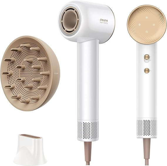 DREAME Hair Glory Combo Sèche-Cheveux Professionnel,Séchage Rapide,Moteur Haute Vitesse 110000 ... | Amazon (FR)