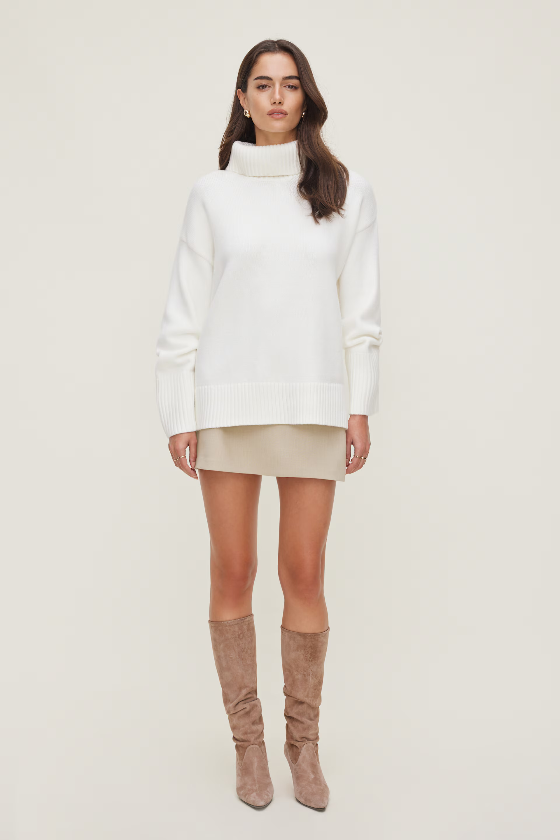 Evy Turtleneck Sweater | Dynamite Clothing