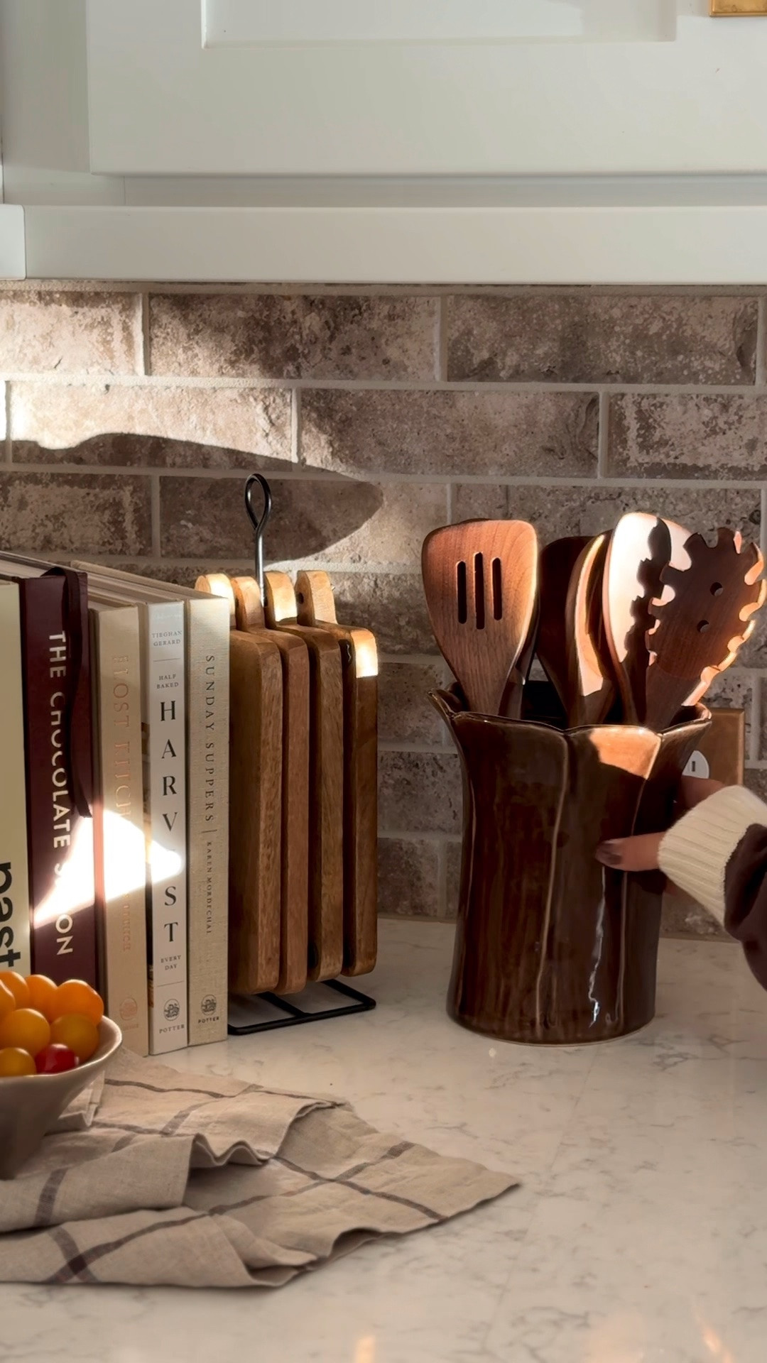 My official fall kitchen 🍂🤎 I love how warm, cozy & lived in it feels this season. I wanted a space that felt completely unique and collected!

#LTKHome #LTKSeasonal #LTKSaleAlert