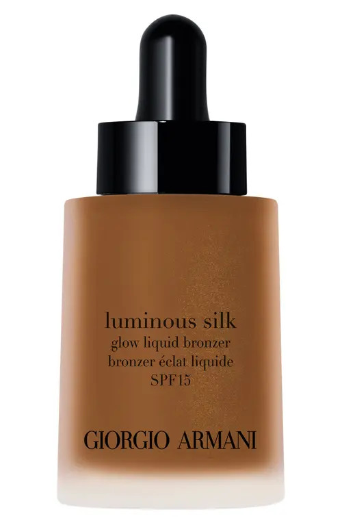 ARMANI beauty Luminous Silk Glow Liquid Bronzer Drops in 110 Tan To Deep at Nordstrom | Nordstrom