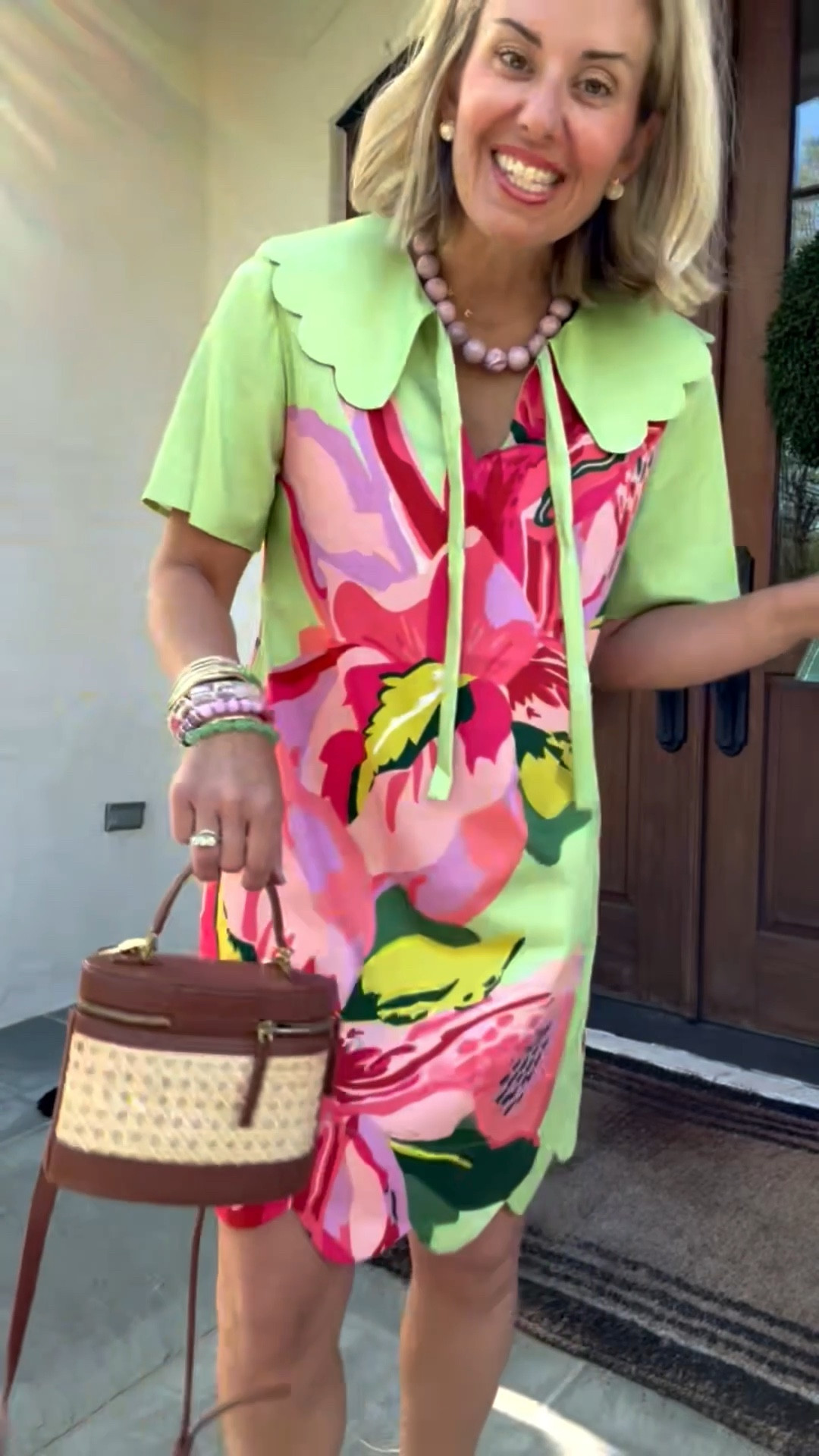 Just obsessed with this dress!!! This is an instant mood booster y’all. This one is gorgeous and doesn’t touch me anywhere. It’s my definition of perfection! I’m in xs and  8 sandal. ￼

#LTKdayinmylife #LTKOver40 #LTKSeasonal