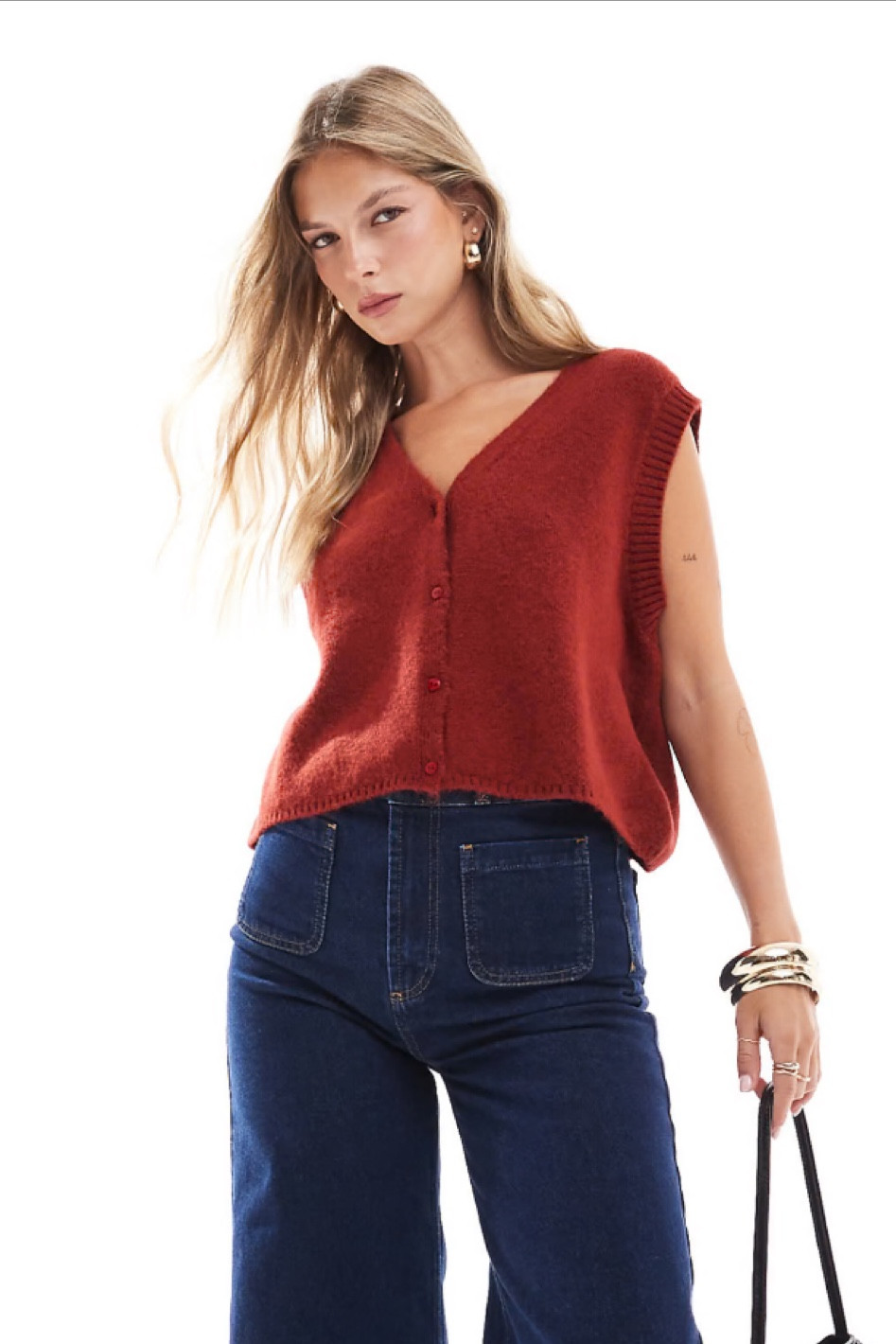 Waistcoat, knit, wool, sweater vest, burgundy, maroon, autumn colours, Pinterest fashion




#LTKstyletip #LTKautumn #FashionMonth