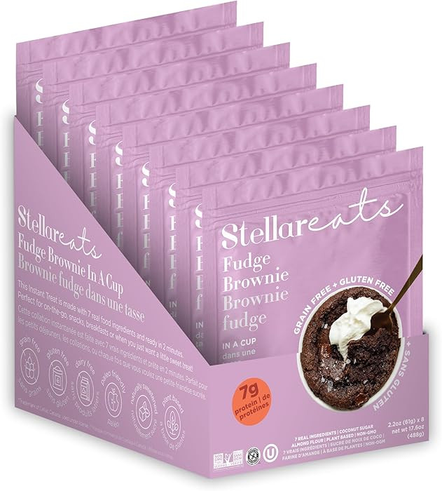 Stellar Eats Instant Treat in a Cup | Single-Serve Treat with 7g Protein | Grain-Free, Gluten-Fre... | Amazon (CA)