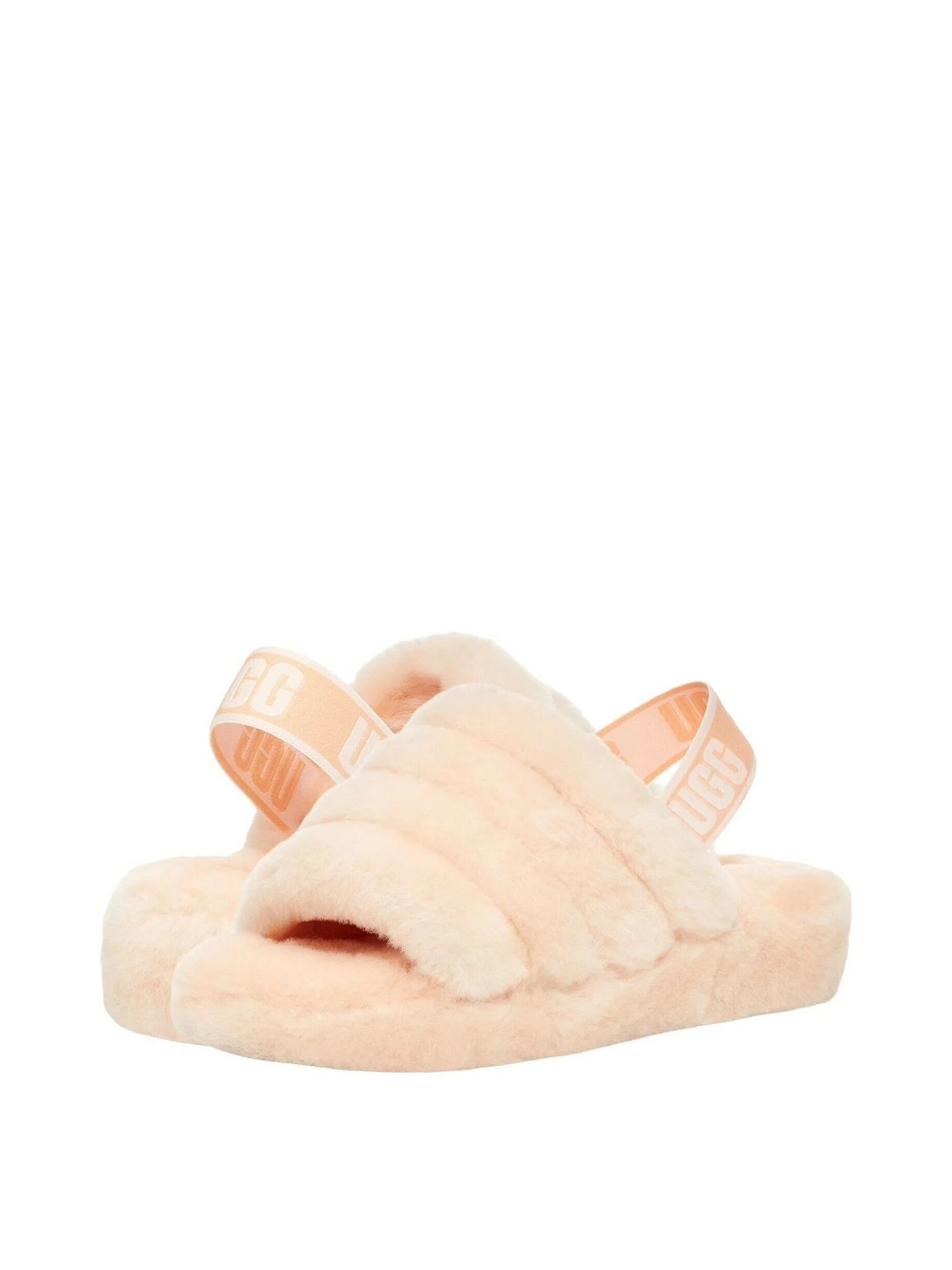 UGG Fluff Yeah Slide Women's Sheepskin Slipper Sandals 1095119 | Walmart (US)