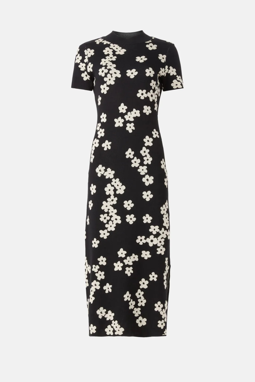 CeCe Flower Jacquard Knit Dress | Rent the Runway