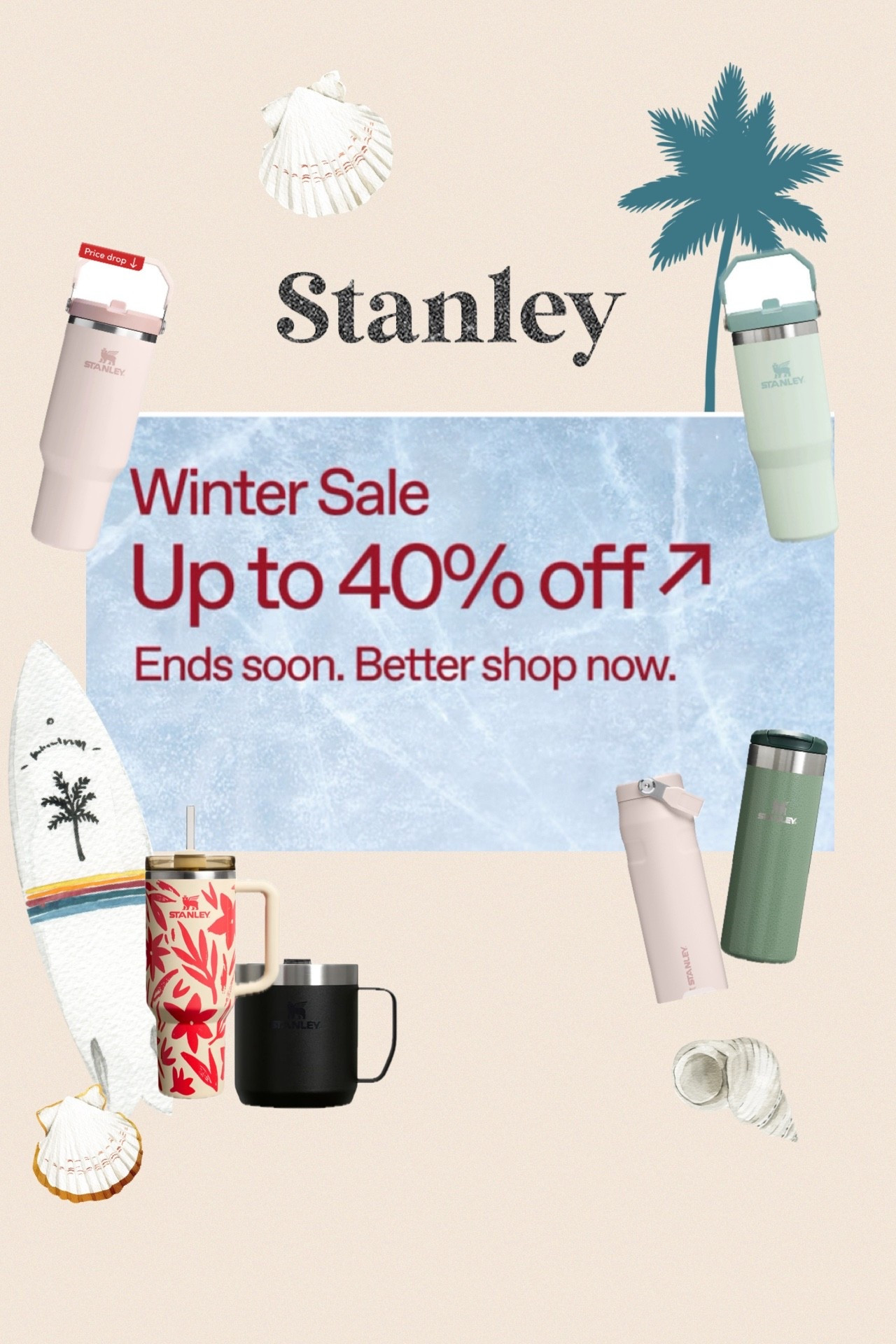 🚨 SALE ALERT 🚨 Stanley just dropped prices for their Winter Sale and some of my favorite tumblers are under $25! 😱 Whether you’re a 40oz Quencher loyalist or want to try the new flip-straw styles, these are going to sell out FAST. Linked everything I found on sale in my LTK! 🔗👇 #LTKsalealert #StanleyTumbler #DealsAndSteals

#LTKFindsUnder50 #LTKSaleAlert #LTKselfcare