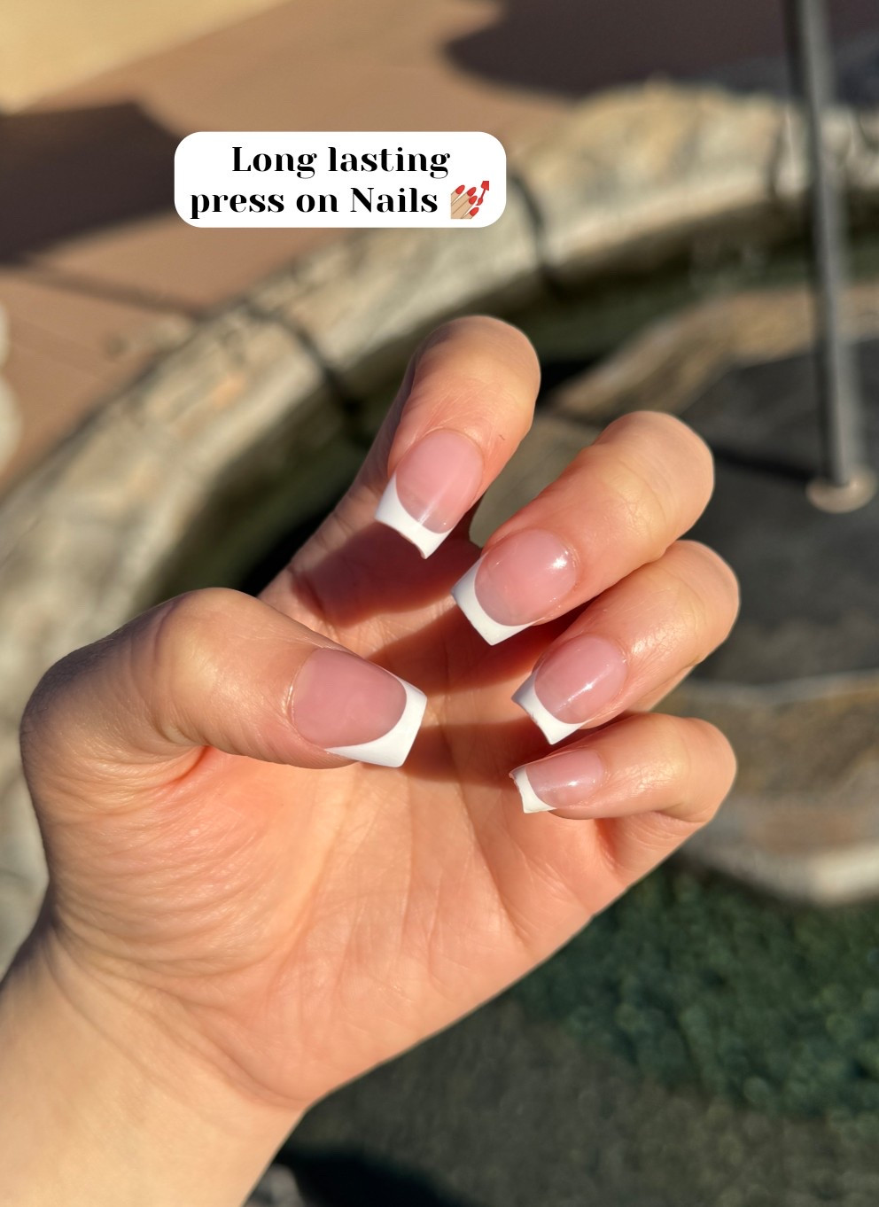 Press on Nails that last weeks! They feel like acrylic. 

#LTKFindsUnder100 #LTKBeauty #LTKStyleTip