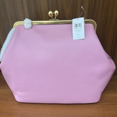 Coach Large Oversized Kisslock Frame Bag/Coin Purse  - Pink - New In Box  | eBay | eBay US