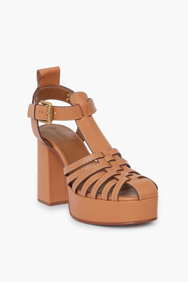 Tan Cila Heels | See by Chloe | Tuckernuck (US)