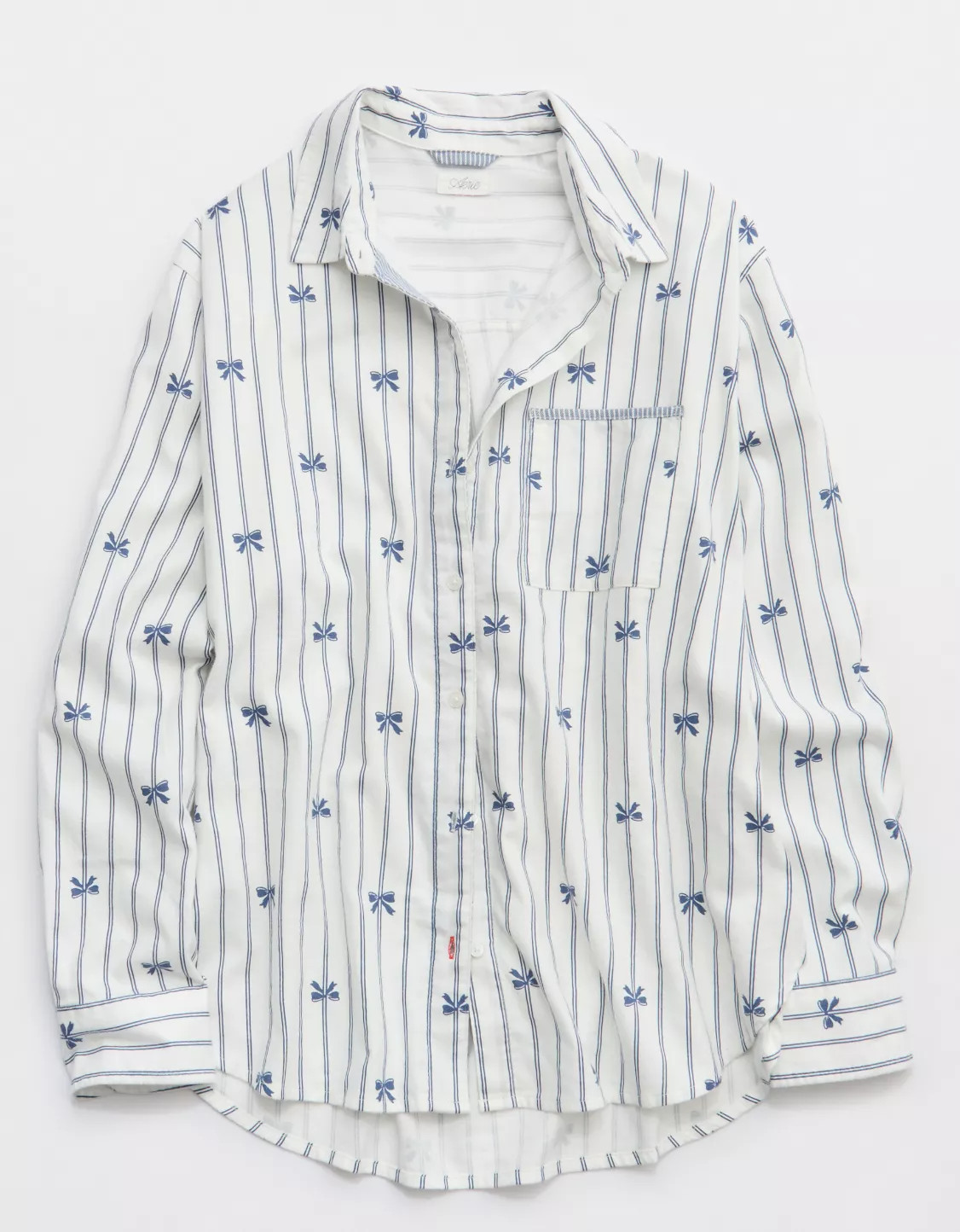 Aerie Flannel Pajama Shirt | Aerie