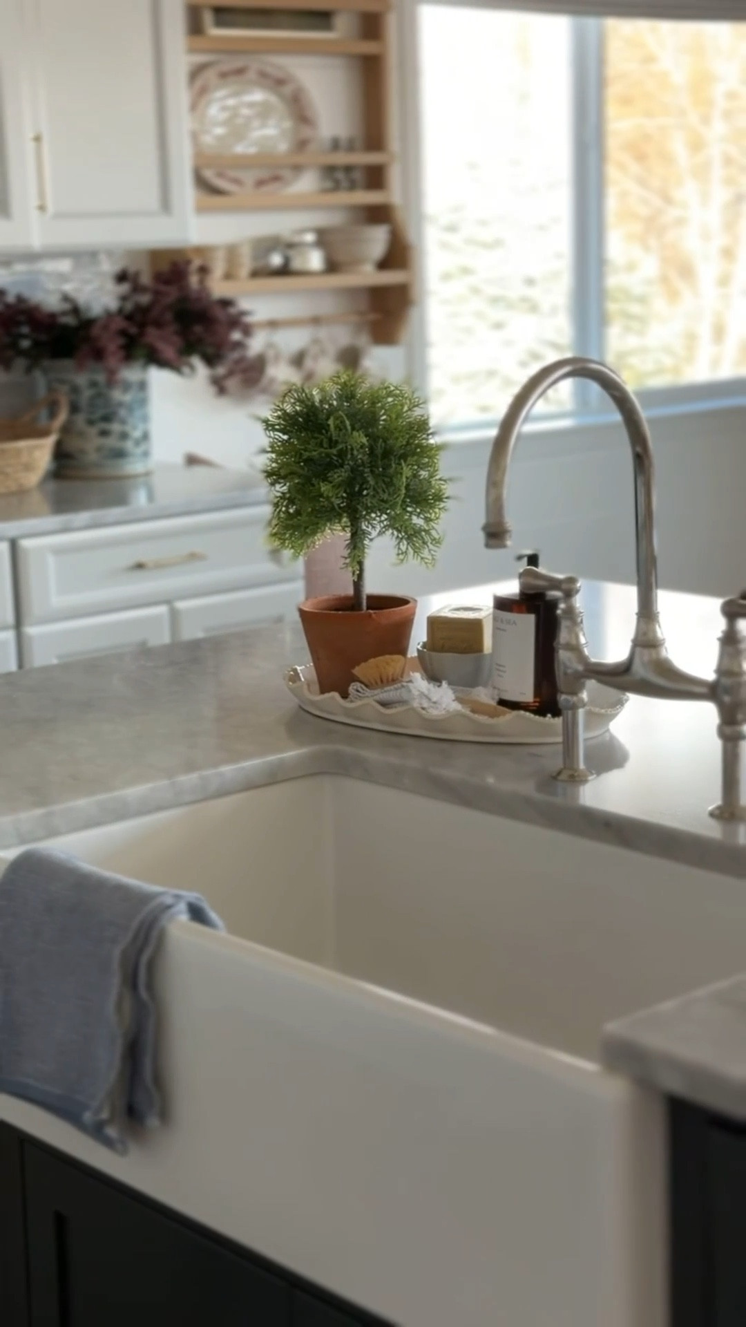 Would you add a sink station to your kitchen? With our kitchen sink being in our island, this little station has brought functionality and style to our space, which I love! 

#LTKHome