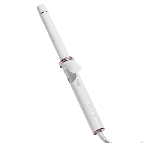 T3 CurlWrap 1" Automatic Rotating Curling Iron with Longer Barrel, 2 Timer Settings, 9 Heat Settings, Auto-Rotating Ceramic Barrel and Ion Generator for Fast, Easy Curls and Waves on All Hair Types | Amazon (US)